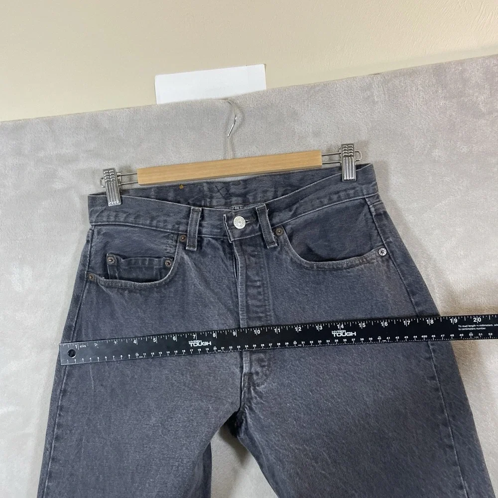 Vtg 80s Levis 501-0658 Black Jeans Mens 31x34 (fit 30x33) Made in USA 1984
